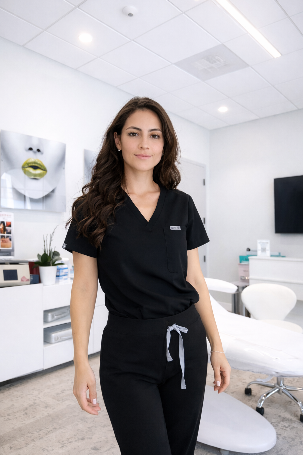 Erika Dalgo, PA-C, in the Miami treatment room